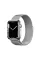 Apple Watch Series 7 GPS + LTE 45mm Silver Stainless Steel Case with Silver Milanese Loop